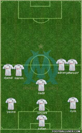 Olympique de Marseille Formation 2012