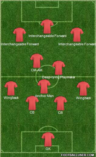 Champions League Team Formation 2012