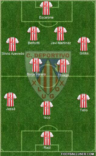 C.D. Lugo Formation 2012