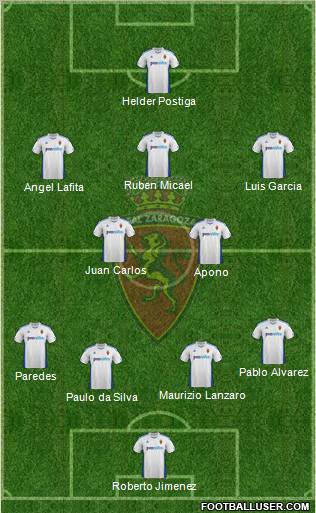 R. Zaragoza S.A.D. Formation 2012