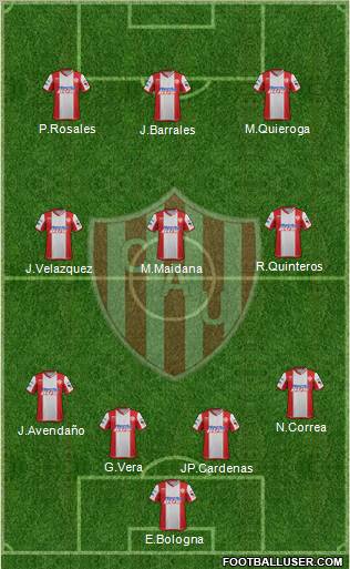 Unión de Santa Fe Formation 2012