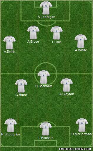 Leeds United Formation 2012