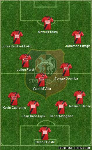 Stade Rennais Football Club Formation 2012