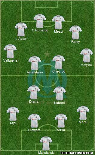 Olympique de Marseille Formation 2012