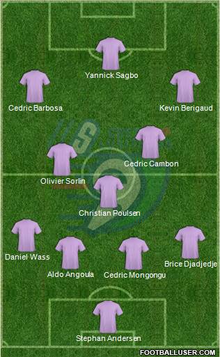 Union Sportive Créteil-Lusitanos Football Formation 2012