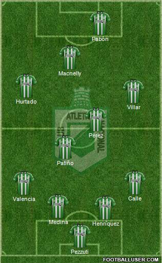 CDC Atlético Nacional Formation 2012