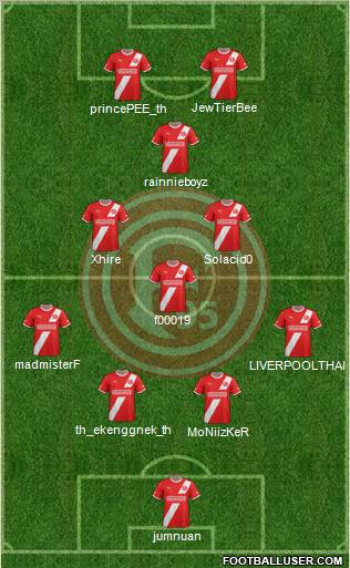 Fortuna Düsseldorf Formation 2012