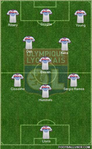 Olympique Lyonnais Formation 2012
