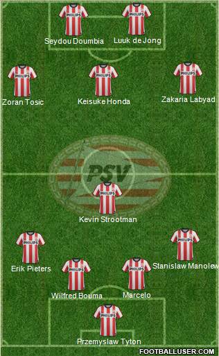PSV Formation 2012