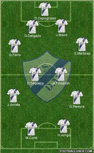 Deportivo Merlo Formation 2012