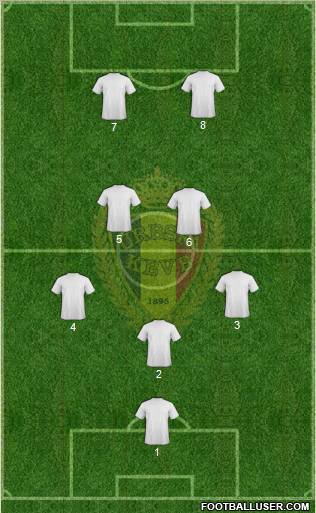 Belgium Formation 2012