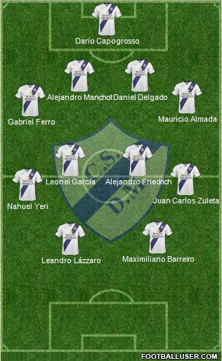 Deportivo Merlo Formation 2012
