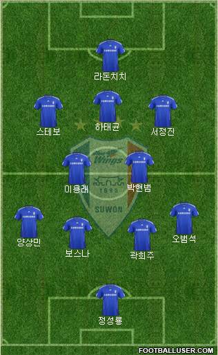 Suwon Samsung Blue Wings Formation 2012