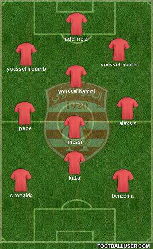 Club Africain Tunis Formation 2012