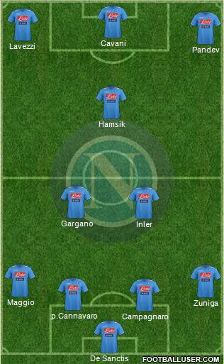 Napoli Formation 2012