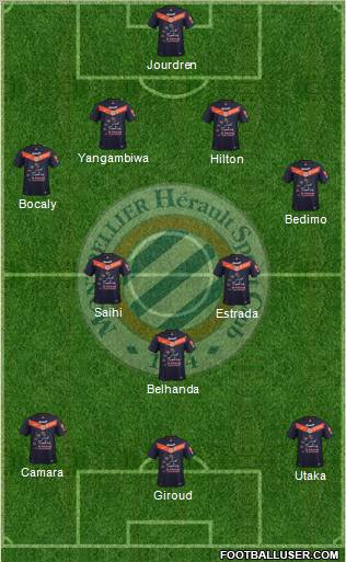 Montpellier Hérault Sport Club Formation 2012