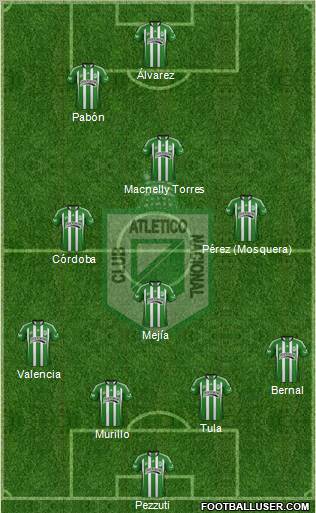 CDC Atlético Nacional Formation 2012
