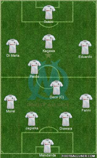 Olympique de Marseille Formation 2012