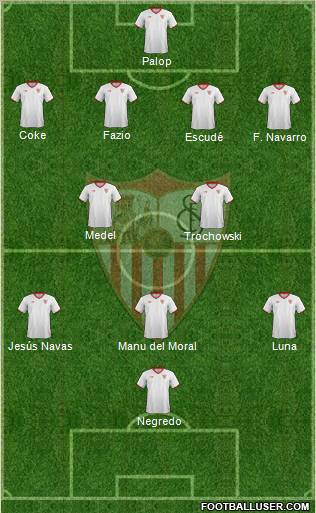 Sevilla F.C., S.A.D. Formation 2012