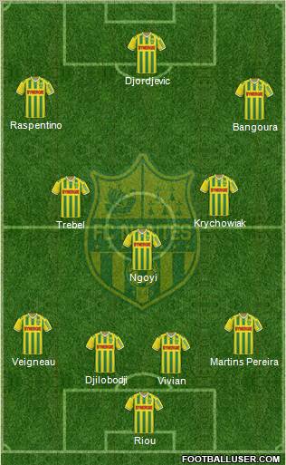 FC Nantes Formation 2012