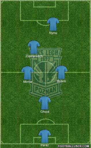 Lech Poznan Formation 2012