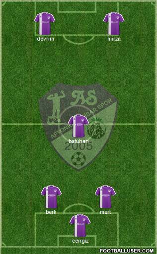 Afyonkarahisarspor Formation 2012