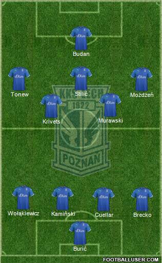 Lech Poznan Formation 2012