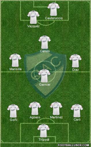 Quilmes football formation