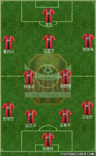 FC Seoul Formation 2012