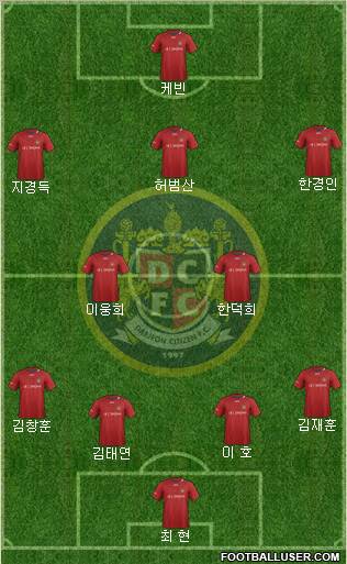 Daejeon Citizen Formation 2012