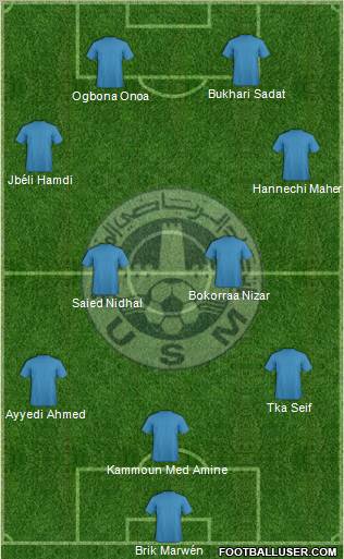 Union Sportive Monastirienne Formation 2012