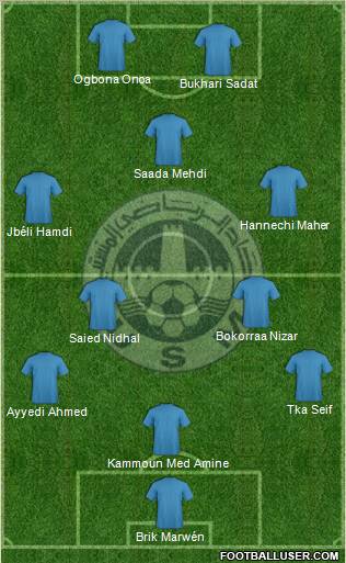 Union Sportive Monastirienne Formation 2012