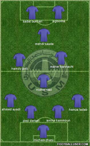 Union Sportive Monastirienne Formation 2012