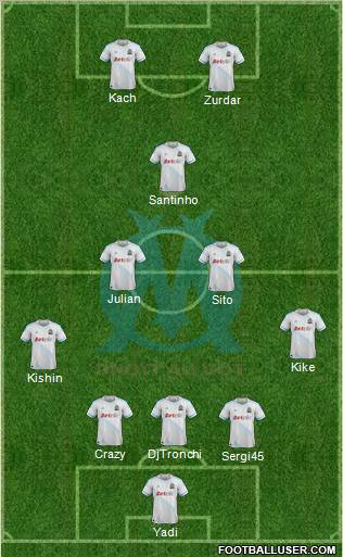 Olympique de Marseille Formation 2012