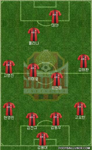FC Seoul Formation 2012