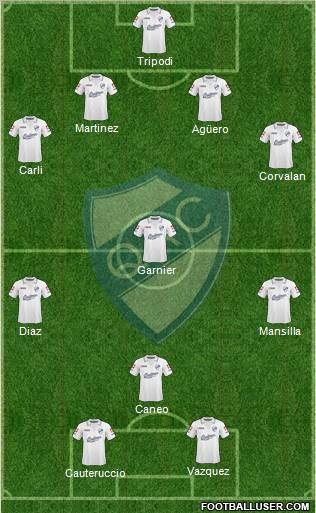 Quilmes football formation