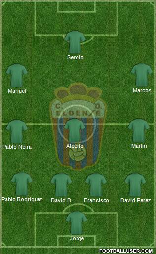 C.D. Eldense Formation 2012
