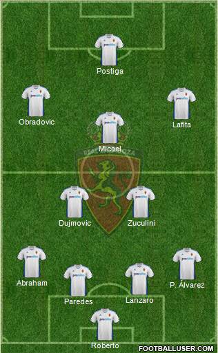 R. Zaragoza S.A.D. Formation 2012