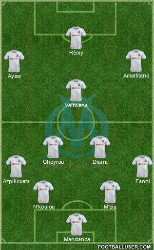 Olympique de Marseille Formation 2012
