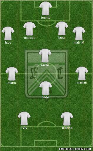 Ferro Carril Oeste Formation 2012