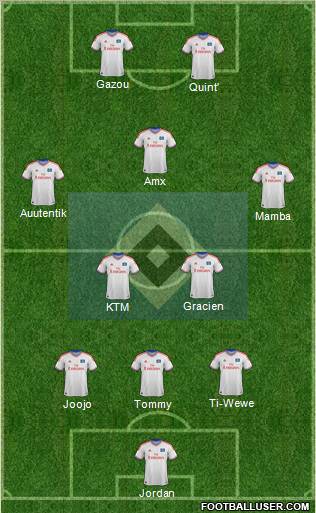 Hamburger SV Formation 2012