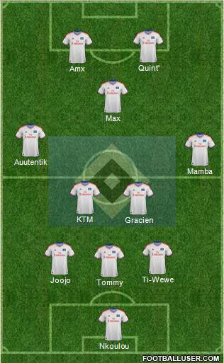Hamburger SV Formation 2012