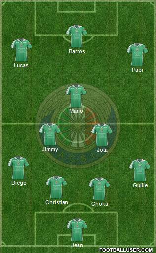 CD Audax Italiano de La Florida S.A.D.P. Formation 2012