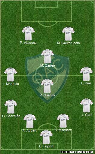 Quilmes football formation