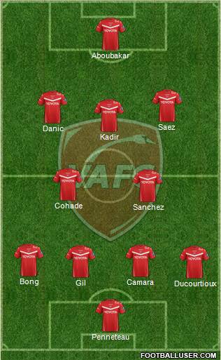 Valenciennes Football Club Formation 2012