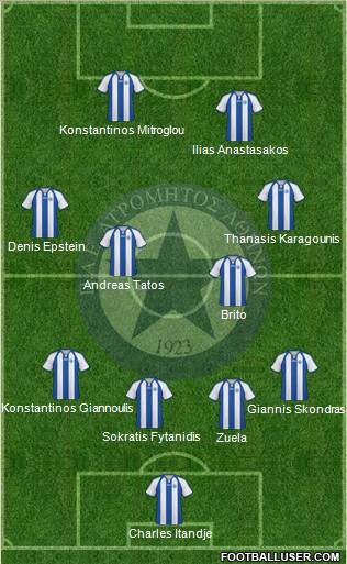 APS Atromitos Athens 1923 Formation 2012
