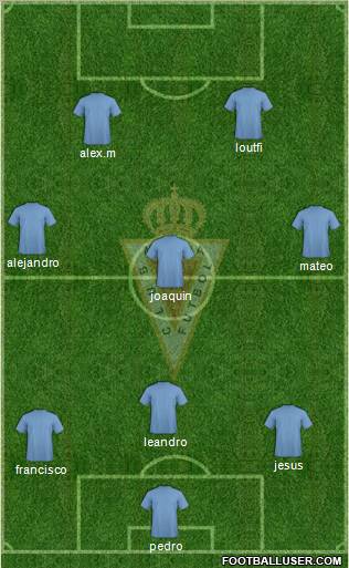 Real Murcia C.F., S.A.D. Formation 2012