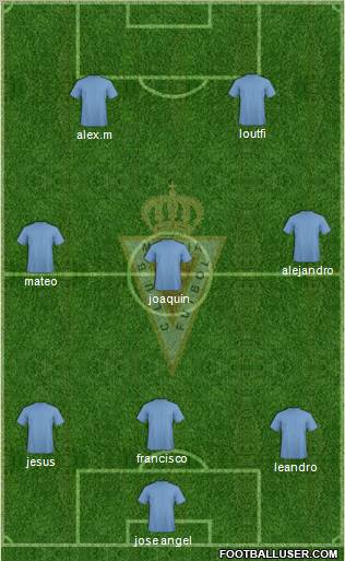 Real Murcia C.F., S.A.D. Formation 2012