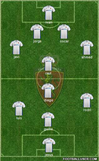 R. Zaragoza S.A.D. Formation 2012