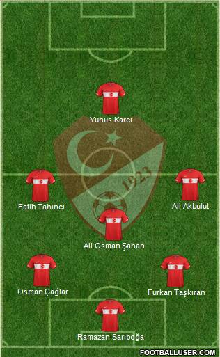 Turkey Formation 2012